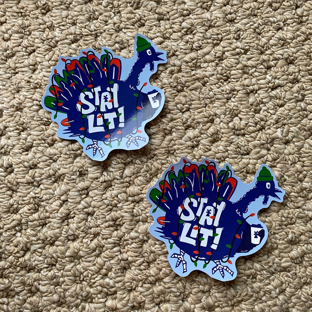 Dutch Bros Thanksgiving Stickers